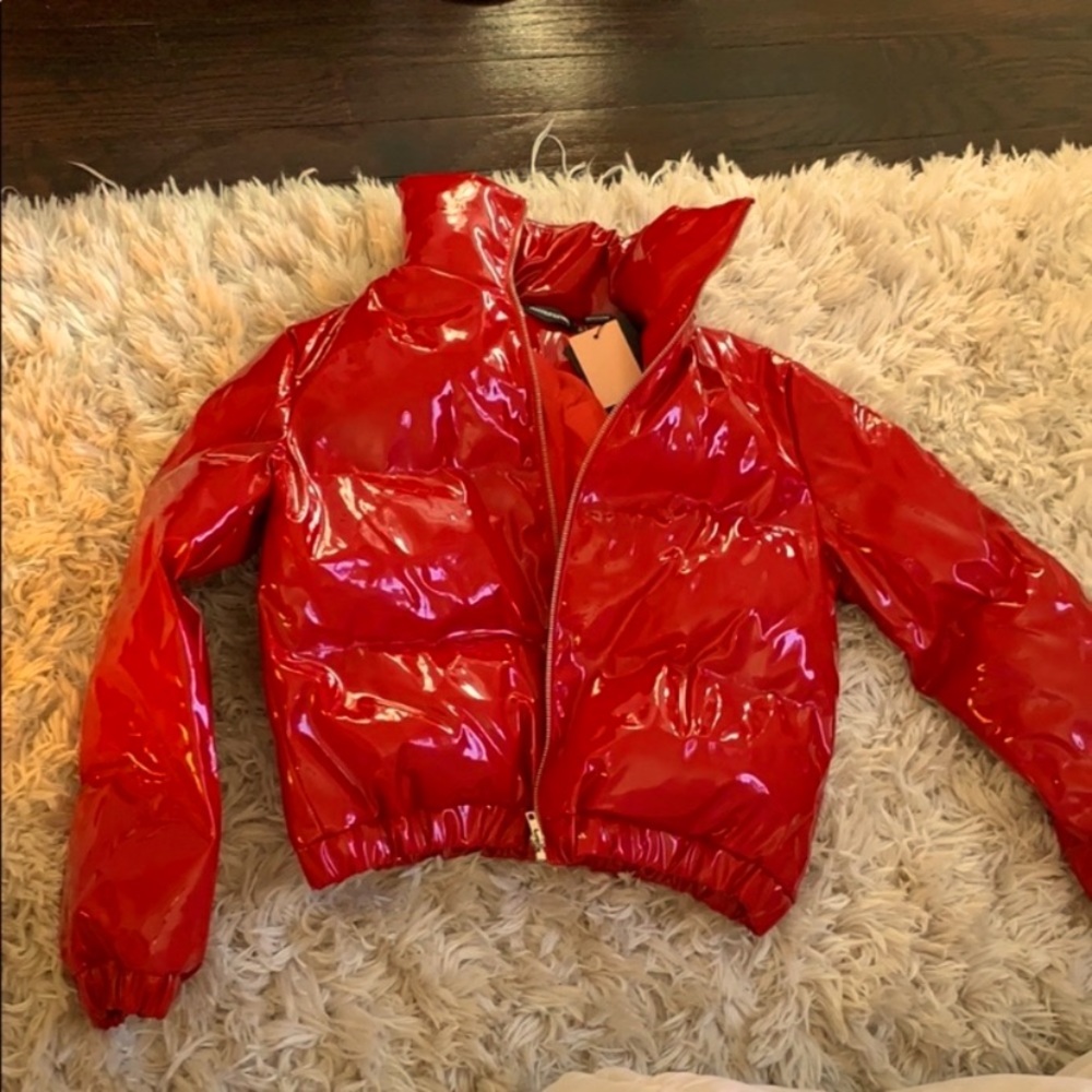 COPY - Pretty little things puffer ski coat never worn